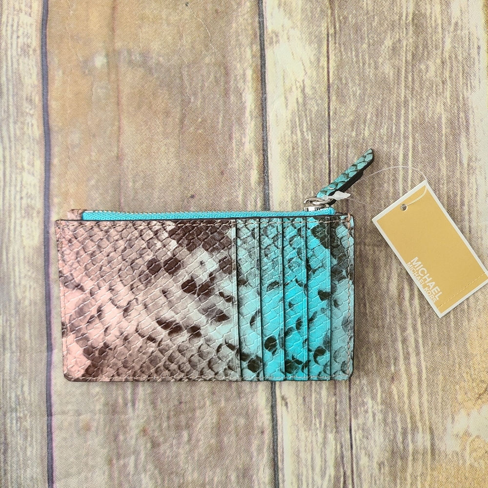 MICHAEL Michael Kors Small Slim Card Case - Picture 2 of 3